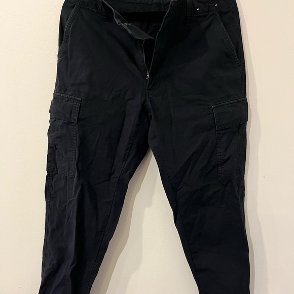 Uniqlo Cargo Pants - Slim tapered -- Navy Blue - 31” waist - Picture 1 of 2